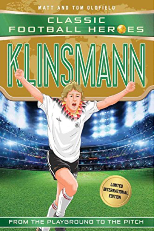 Classic soccer/football heroes  klinsmann.   1 left